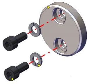 Hub disc SweeperDN