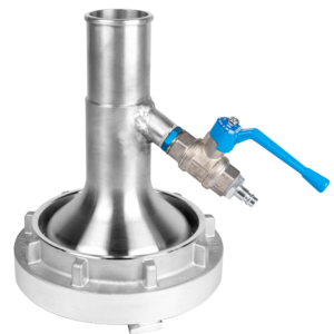 Inversion Head 75mm with Steam Connection Inversion Head mm with Steam Connection