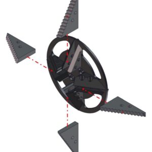 crusher drill blade